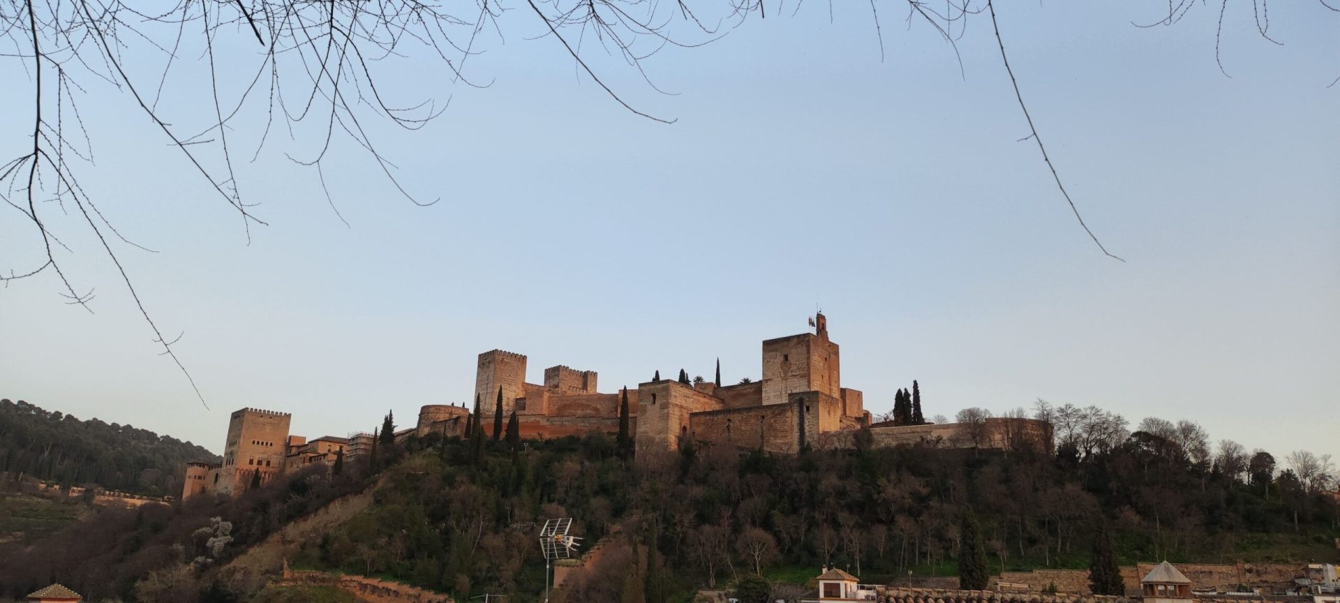 Vistas a la Alhambra de Granada