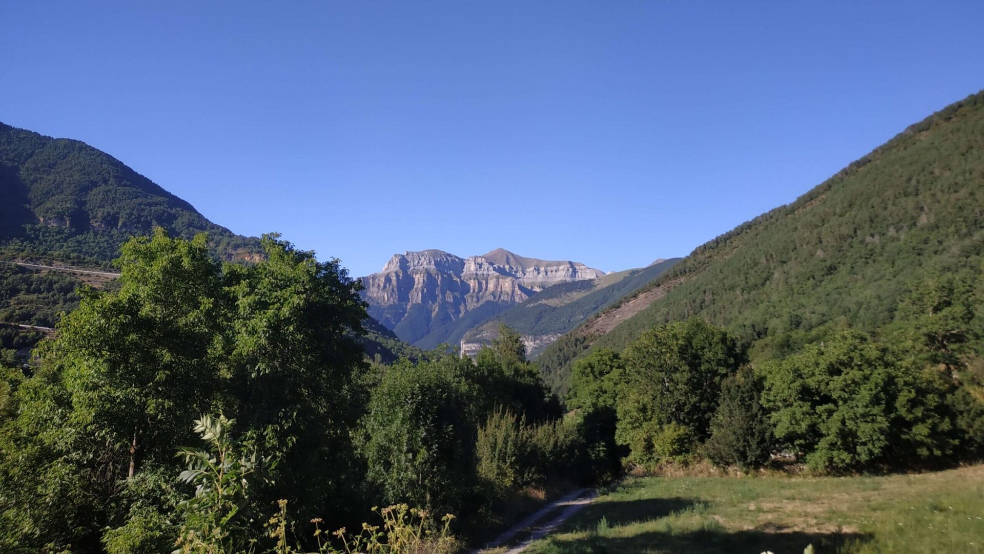 Vistas al Parque Nacional de Ordesa y Monte Perdido