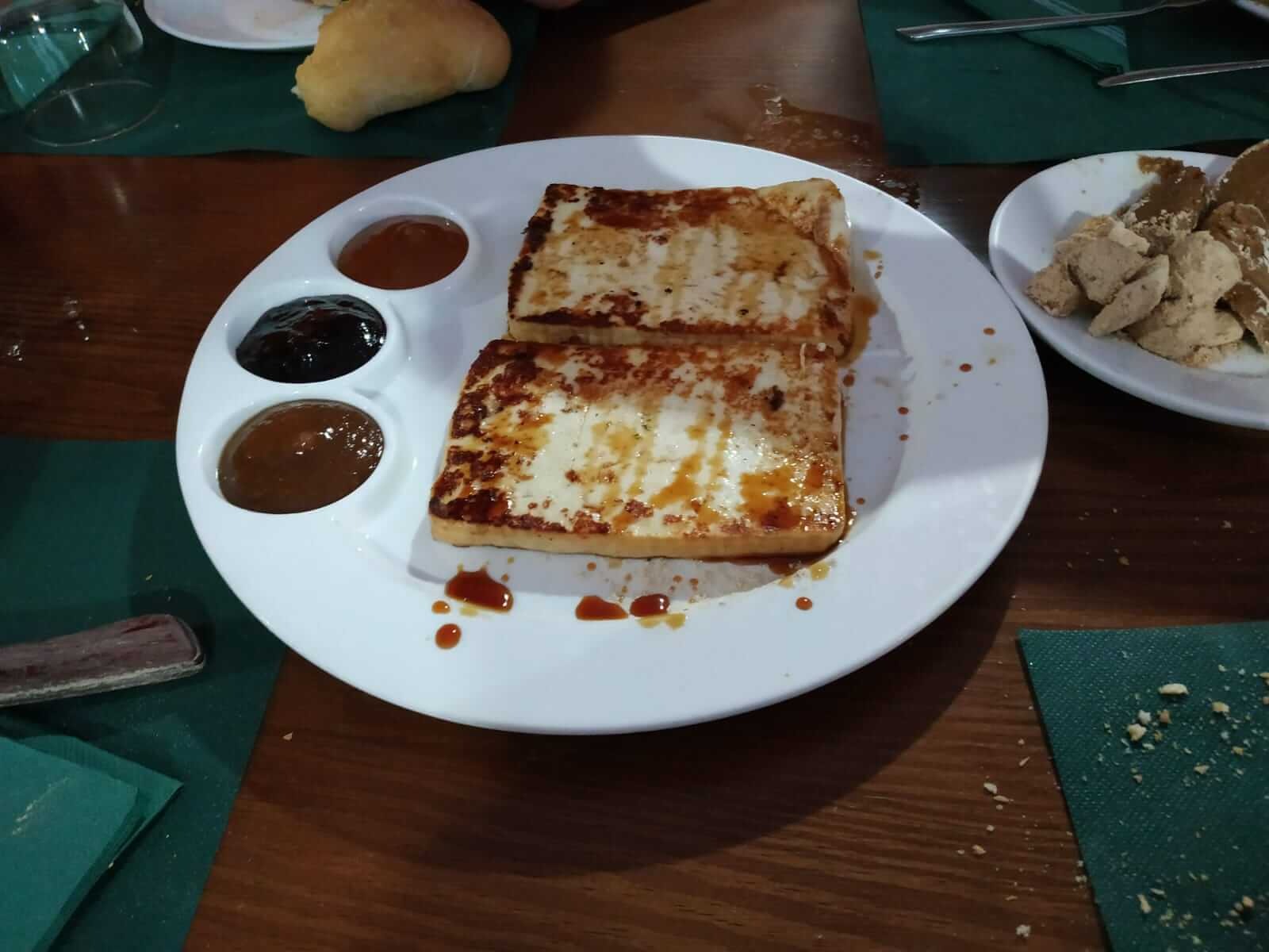 Queso asado tenerife