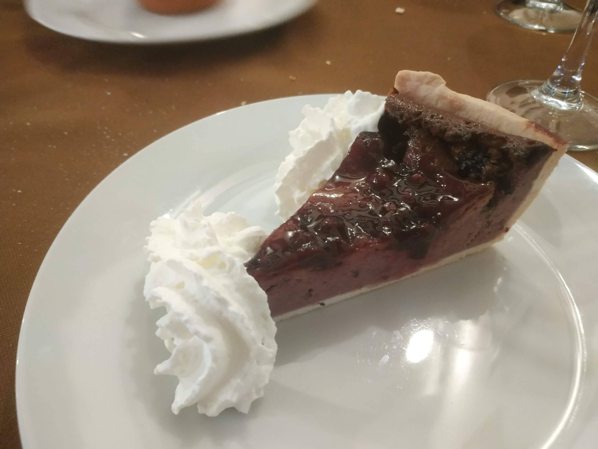 Tarta de moras