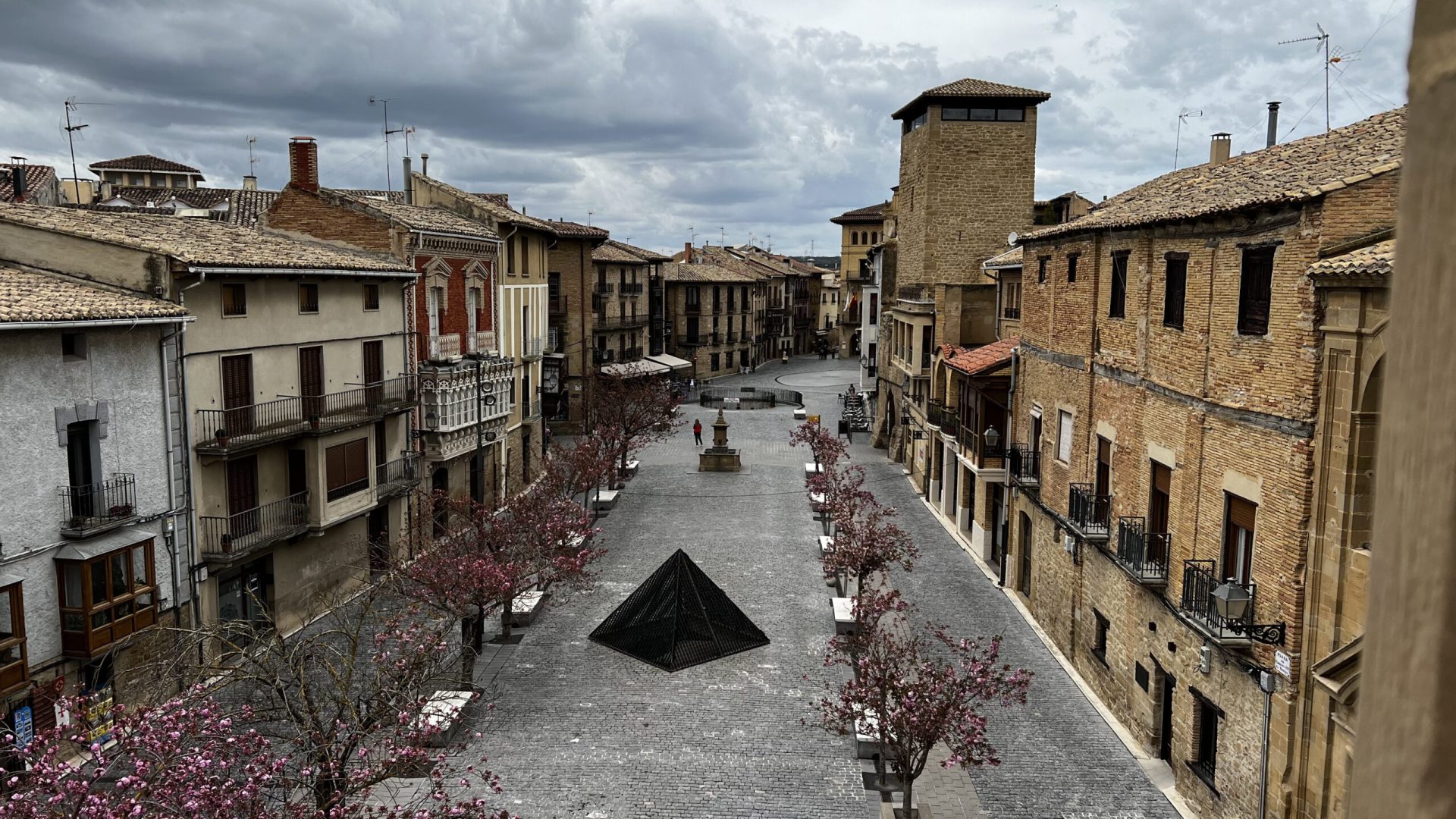Plaza Carlos III de Olite, Navarra