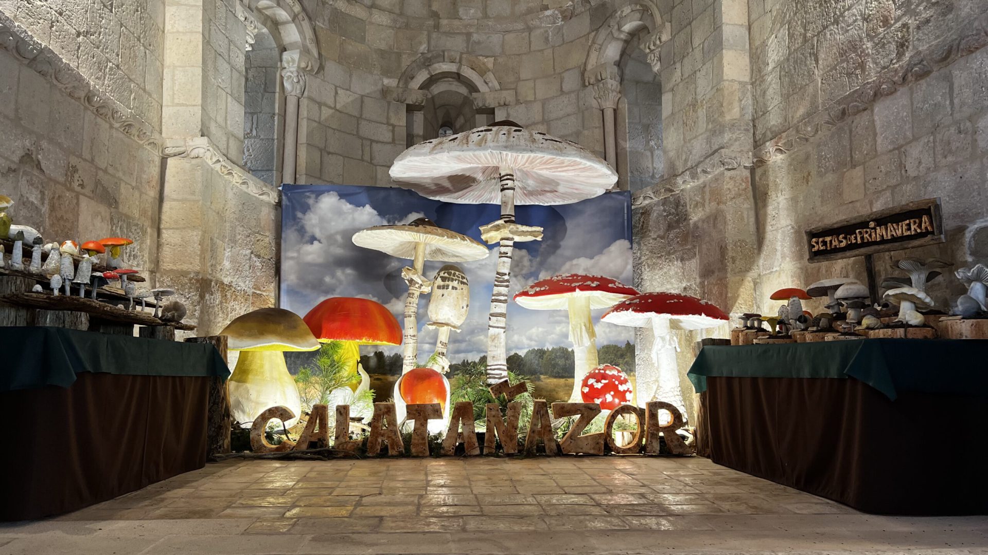 Ermita de la Virgen de la Soldedad de Calatañazor interior