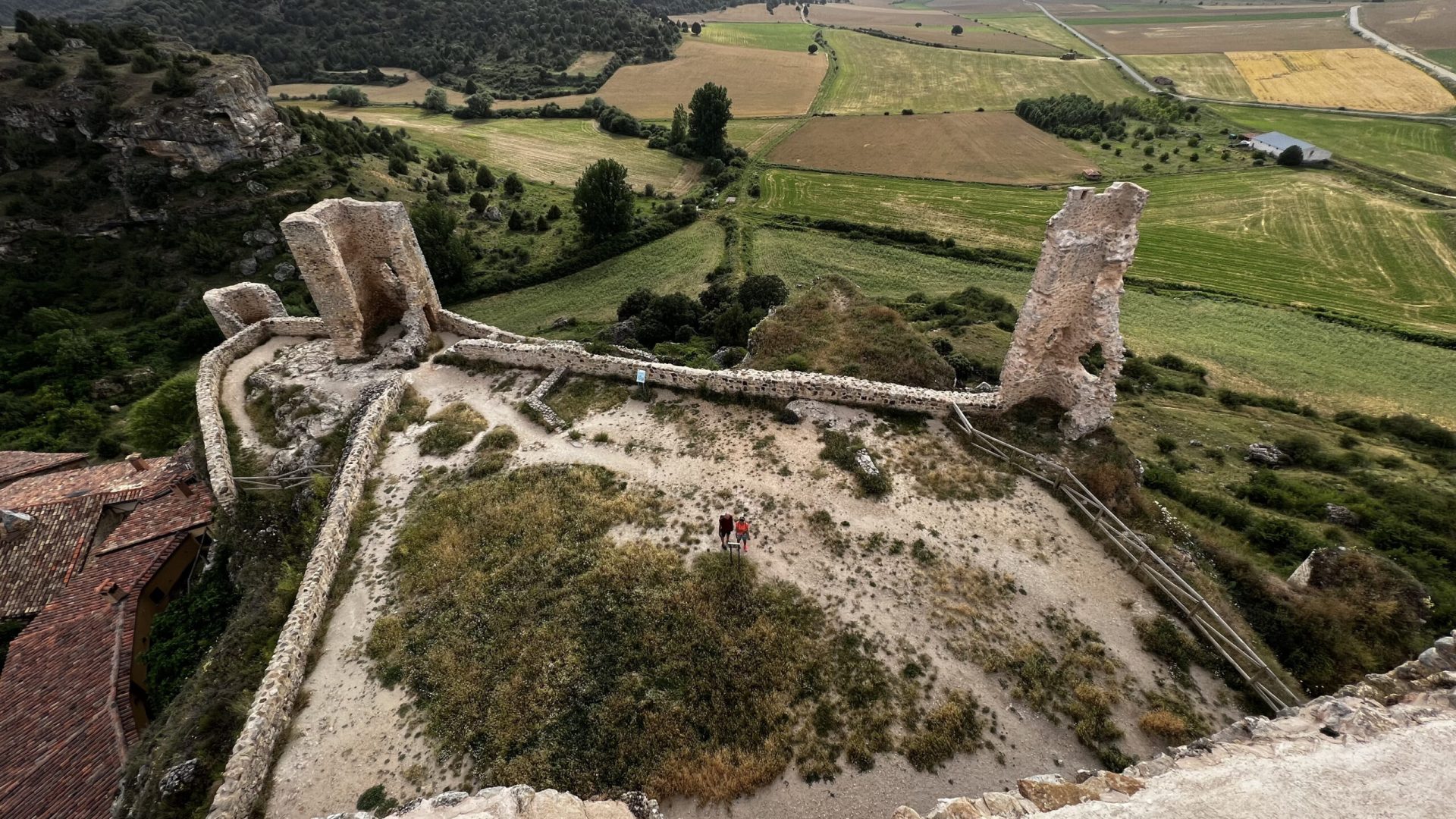 Patio de armas, Castillo de Calatañazor
