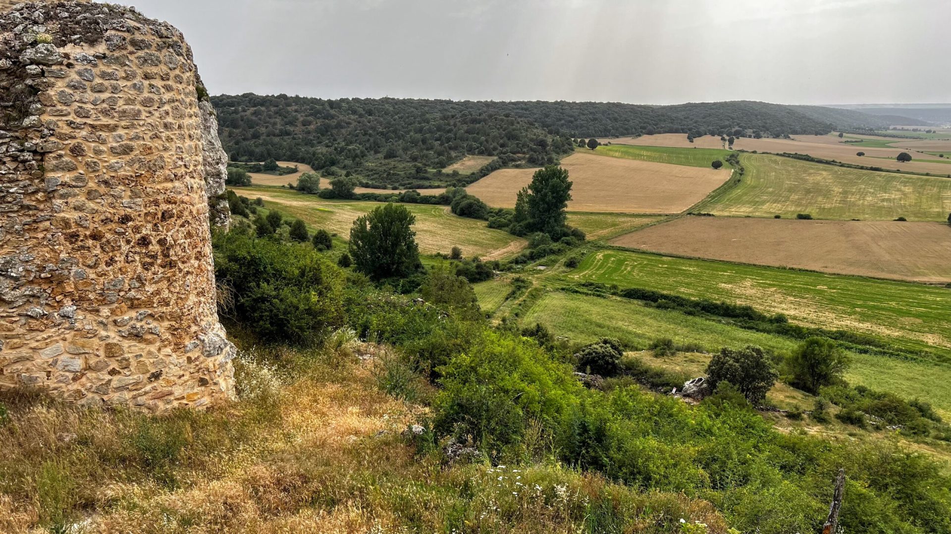 Vistas desde la muralla de Calatañazor