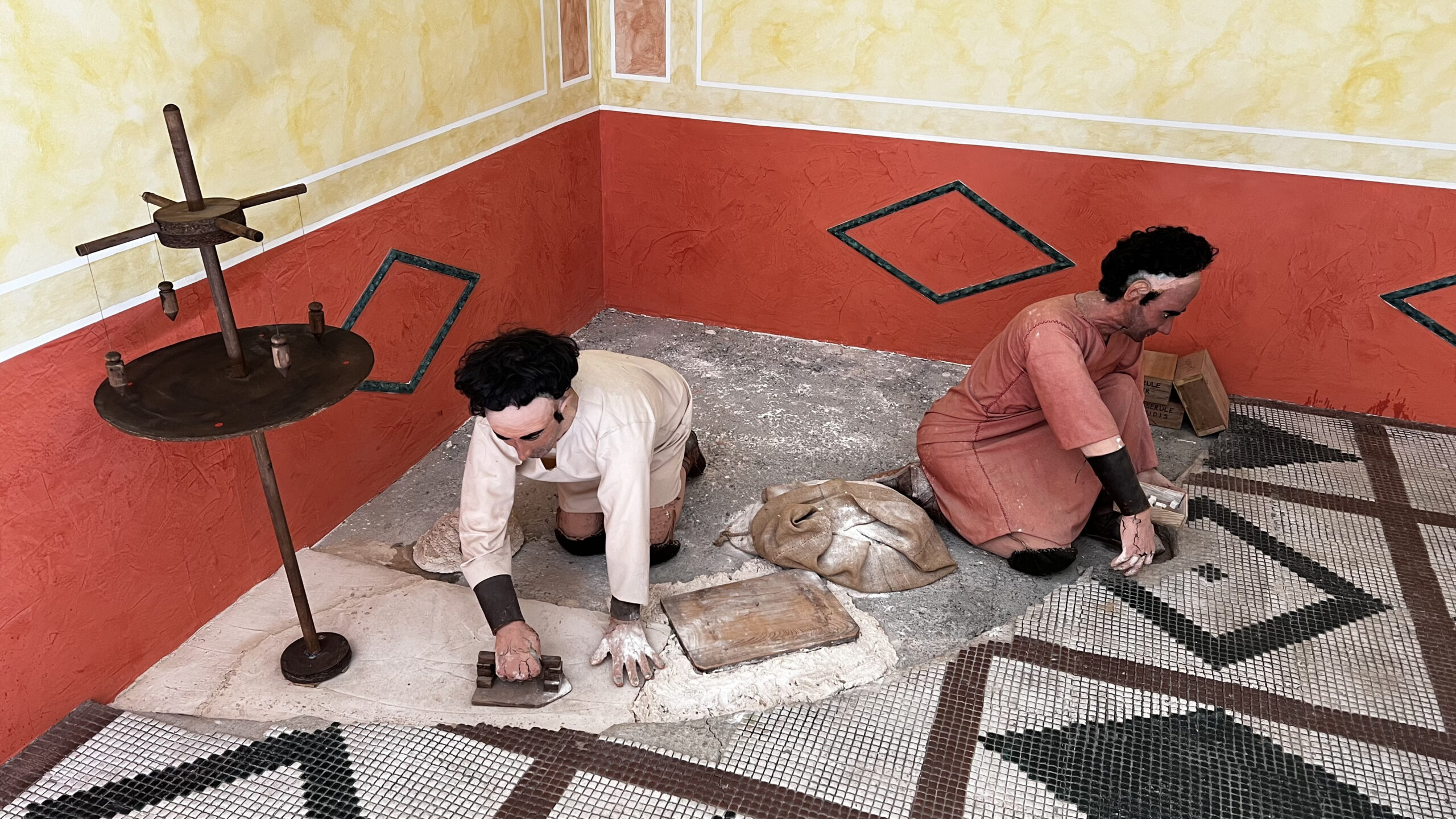 mosaicos_medinaceli_plandviajero Construción de mosaicos