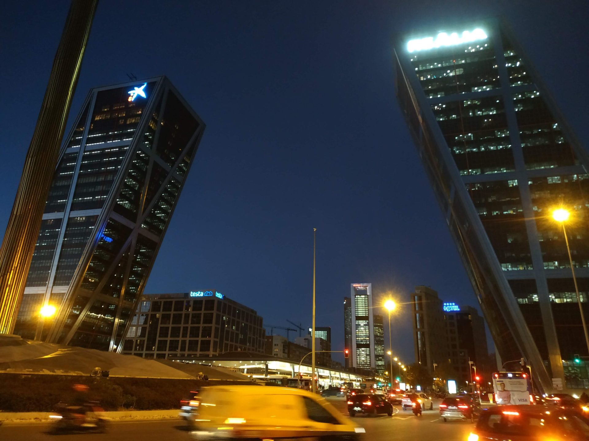Torres KIO, Plaza Castilla, Madrid