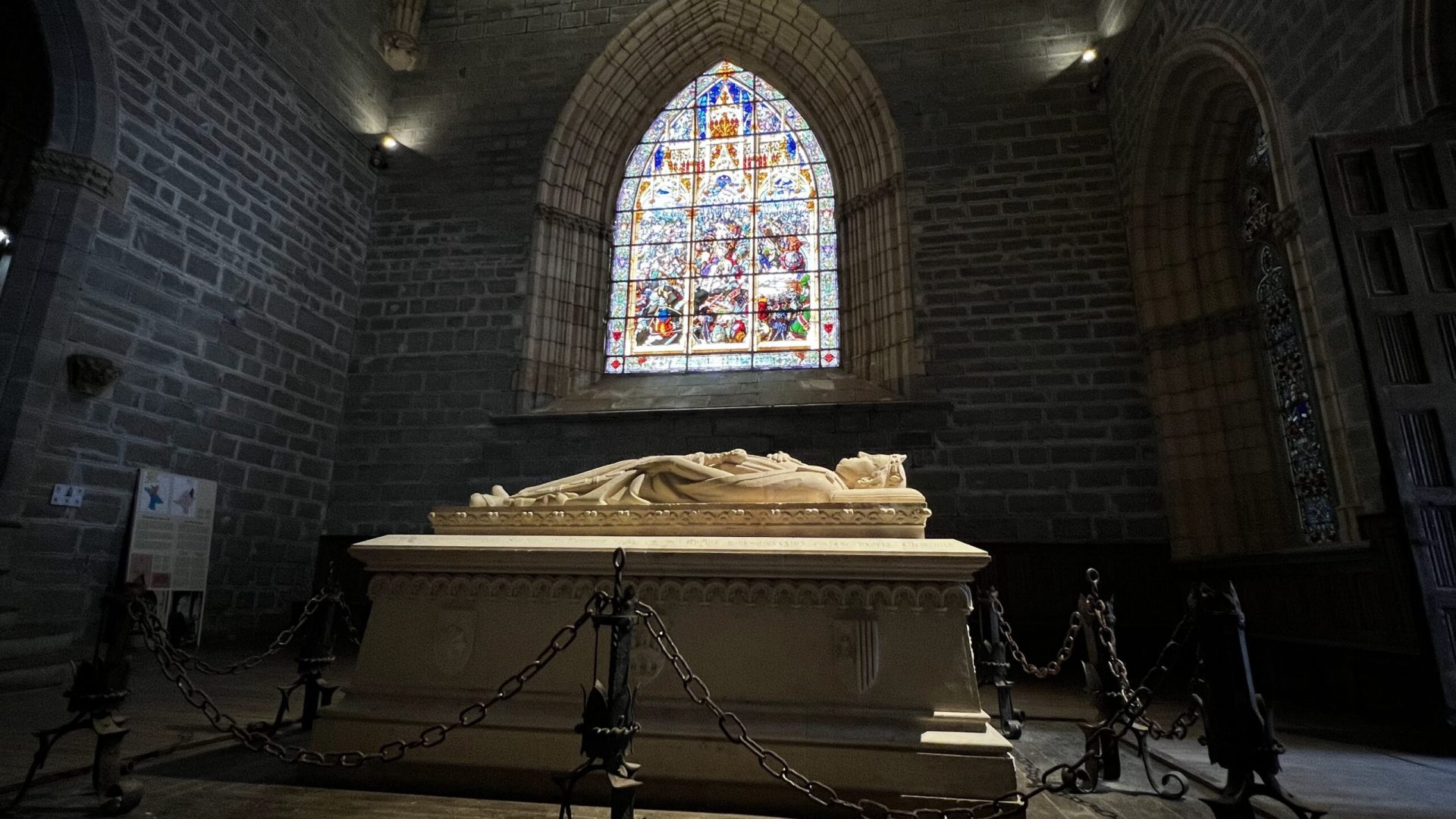 Mausoleo de Sancho el Fuerte, Roncesvalles, Navarra