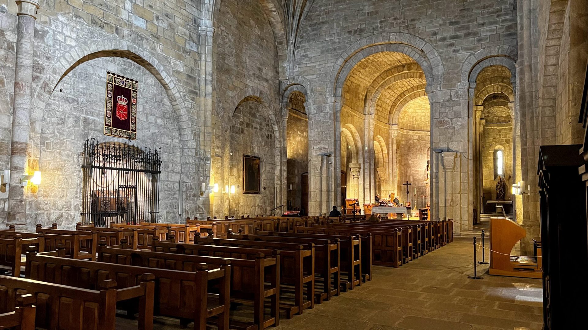 Monasterio de Leyre, Iglesia