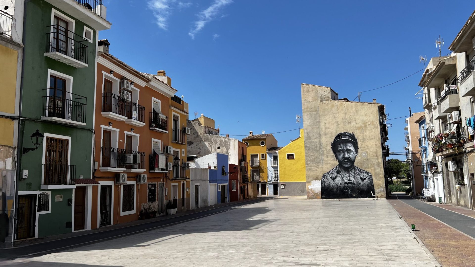 Arte urbano en Villajoyosa, Alicante