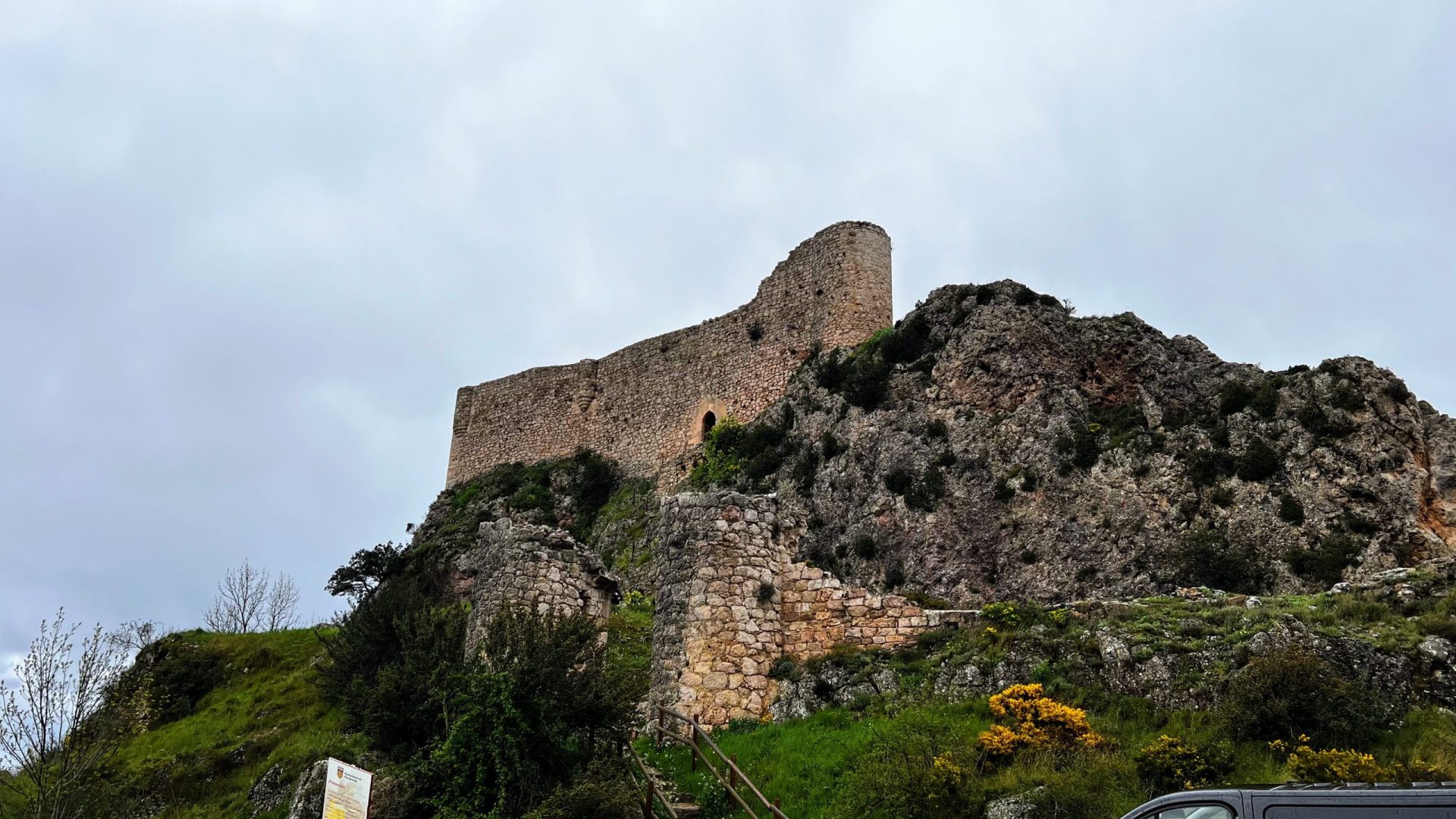 Castillo de los Rojas, Poza de la Sal, Burgos.
