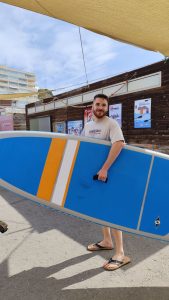 Paddlesurf en Villajoyosa, Alicante