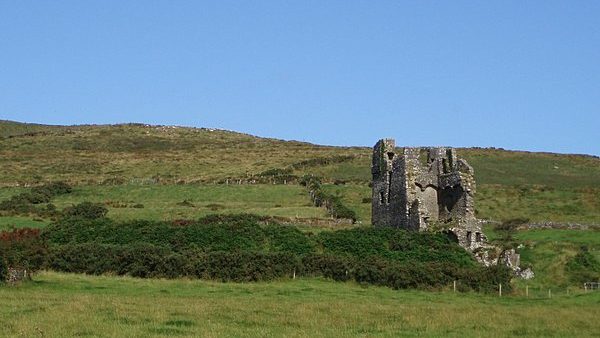 Rahinnane Castle, Península de Dingle.