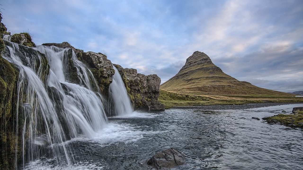 Cascada, Islandia.