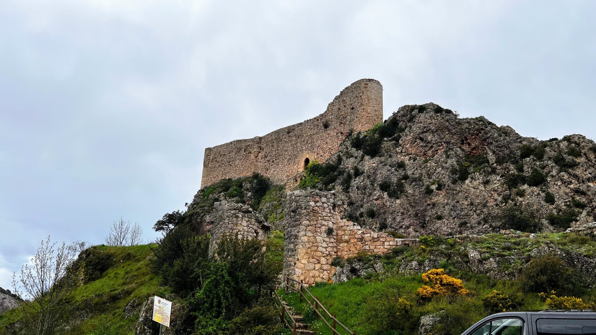 Castillo de Poza de la Sal, Burgos.
