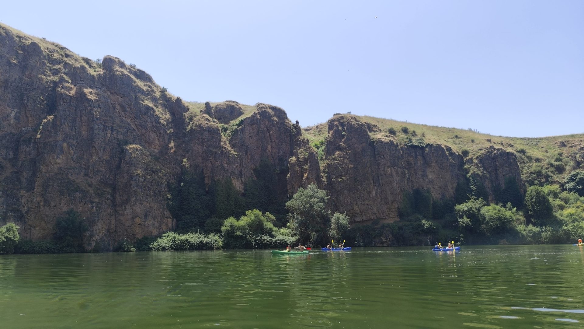 Kayak en las Hoces del Duratón