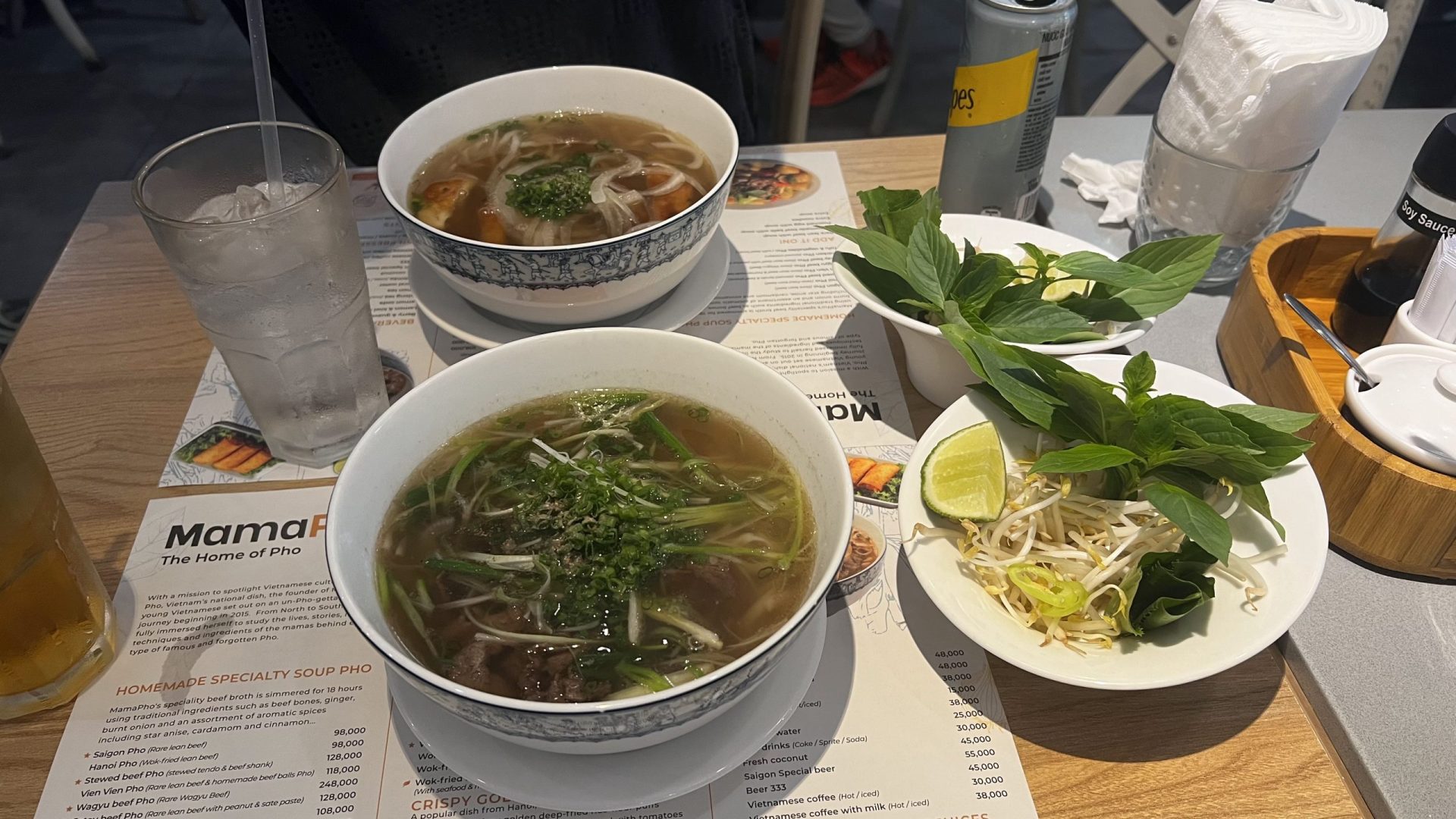 Mama's Pho, Dónde comer en Ho Chi Minh, Vietnam