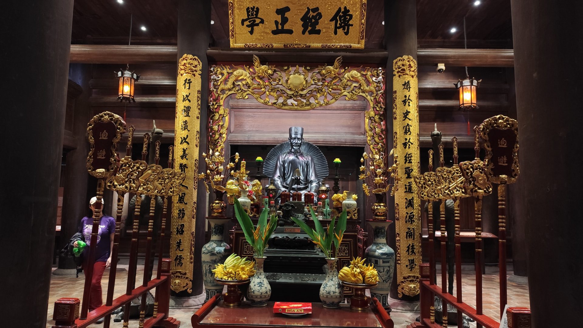 Templo de la Literatura de Hanoi, templo dedicado a Confucio, Vietnam