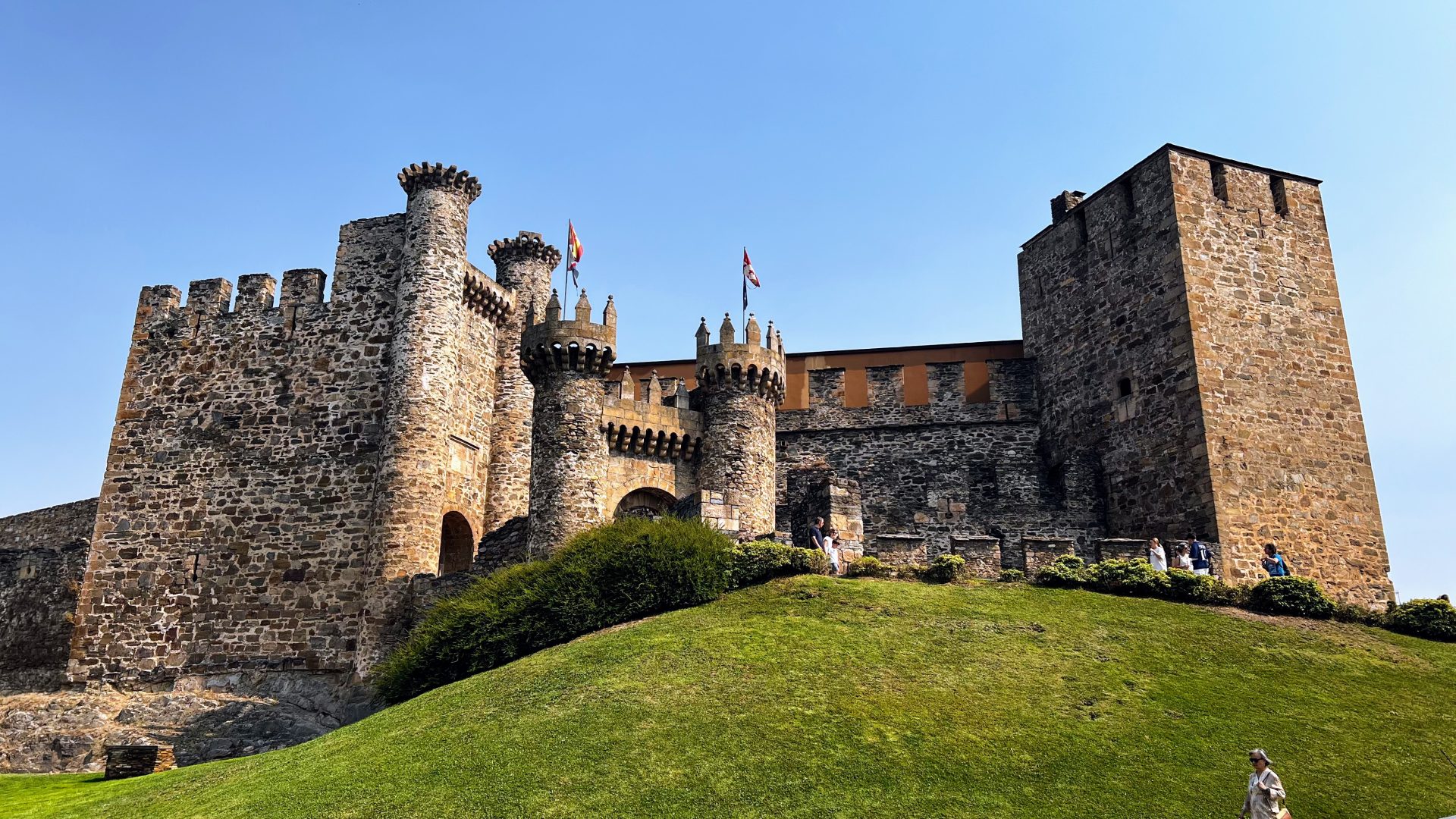 Castillo de los Templarios de Ponferrada.
