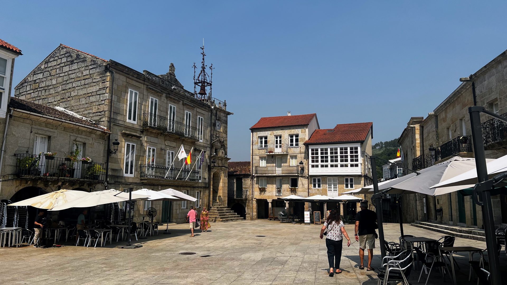Plaza Mayor de Ribadavia.