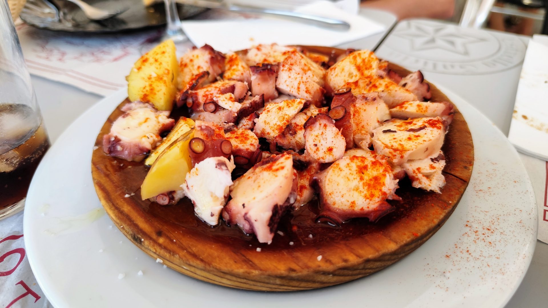 Pulpo a Feira.