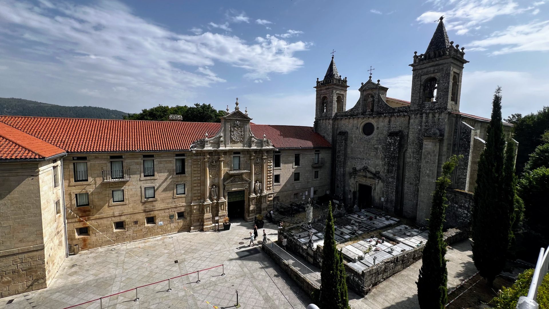 Monasterio de San estevo de Ribas de Sil, Ourense.