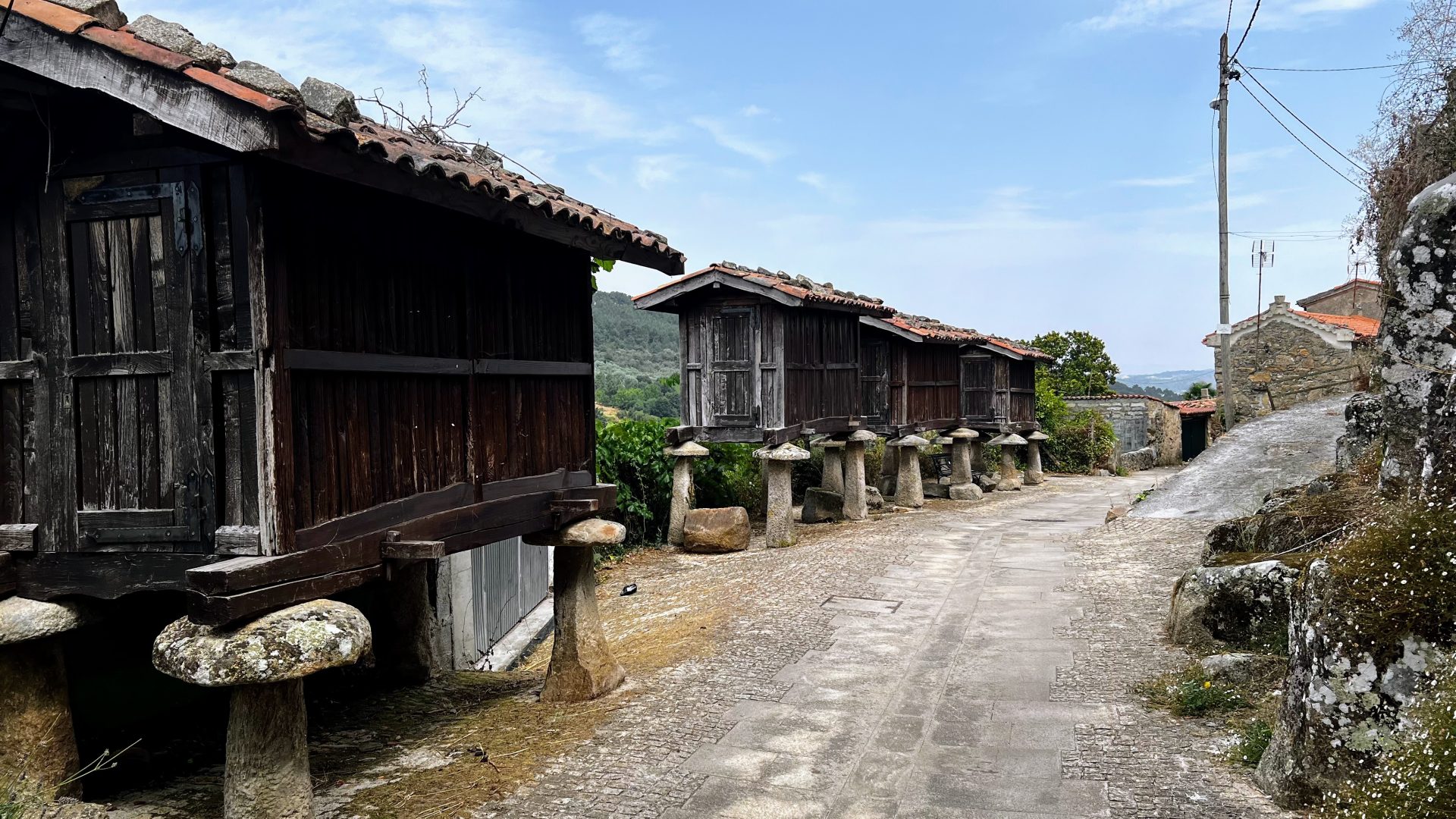 Hórreos de Vilanova dos Infantes, Ourense.