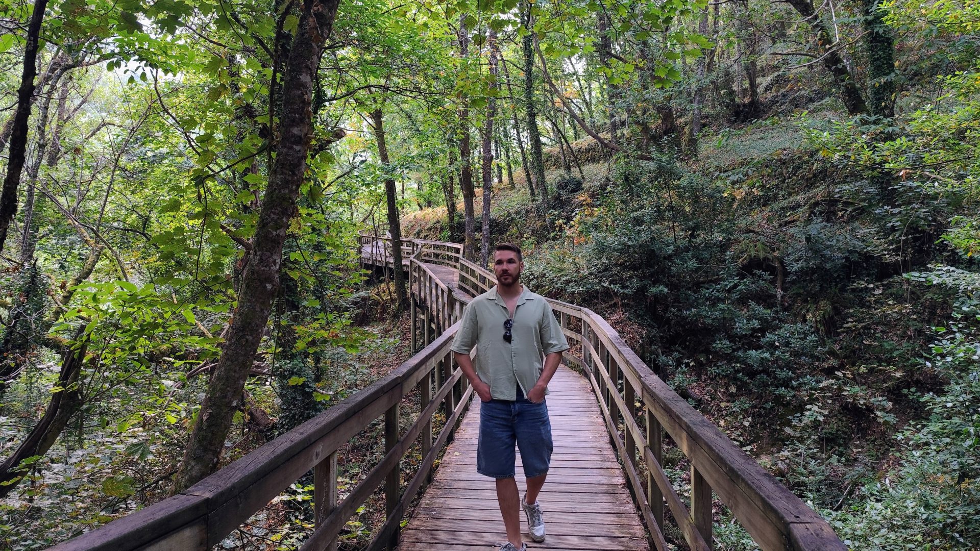 Pasarelas del Río Mao, Ourense.