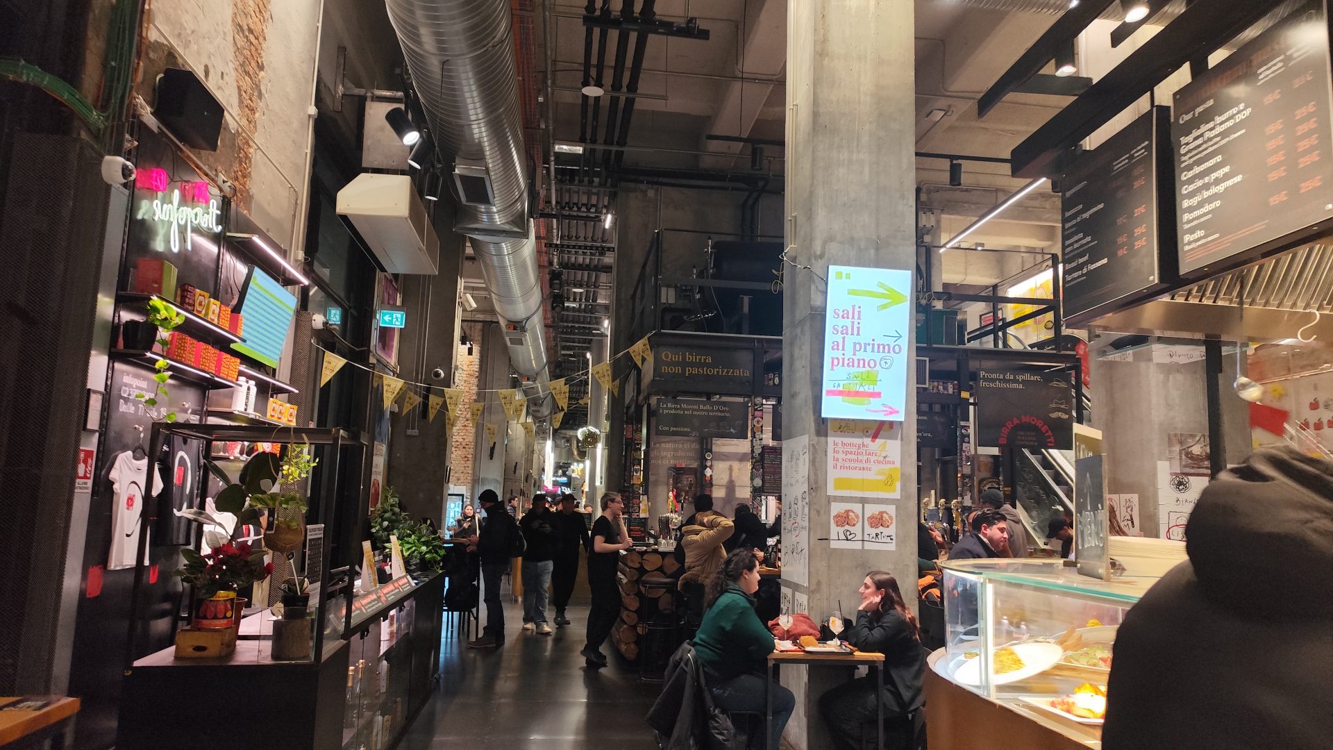 Mercado gastronómico de Milán