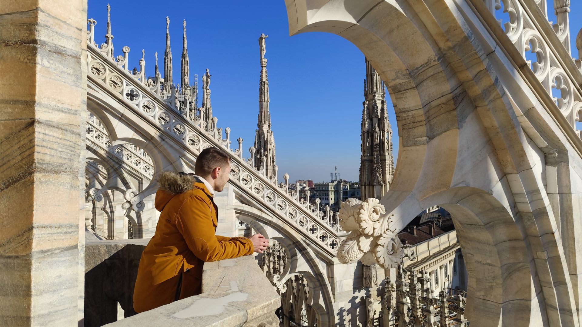 Terrazas del Duomo de Milán