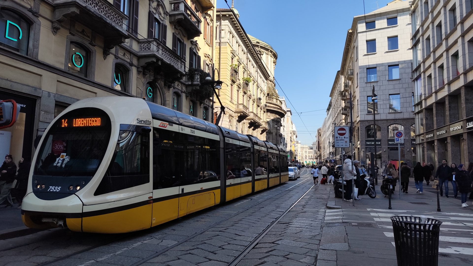 Transporte público en Milán