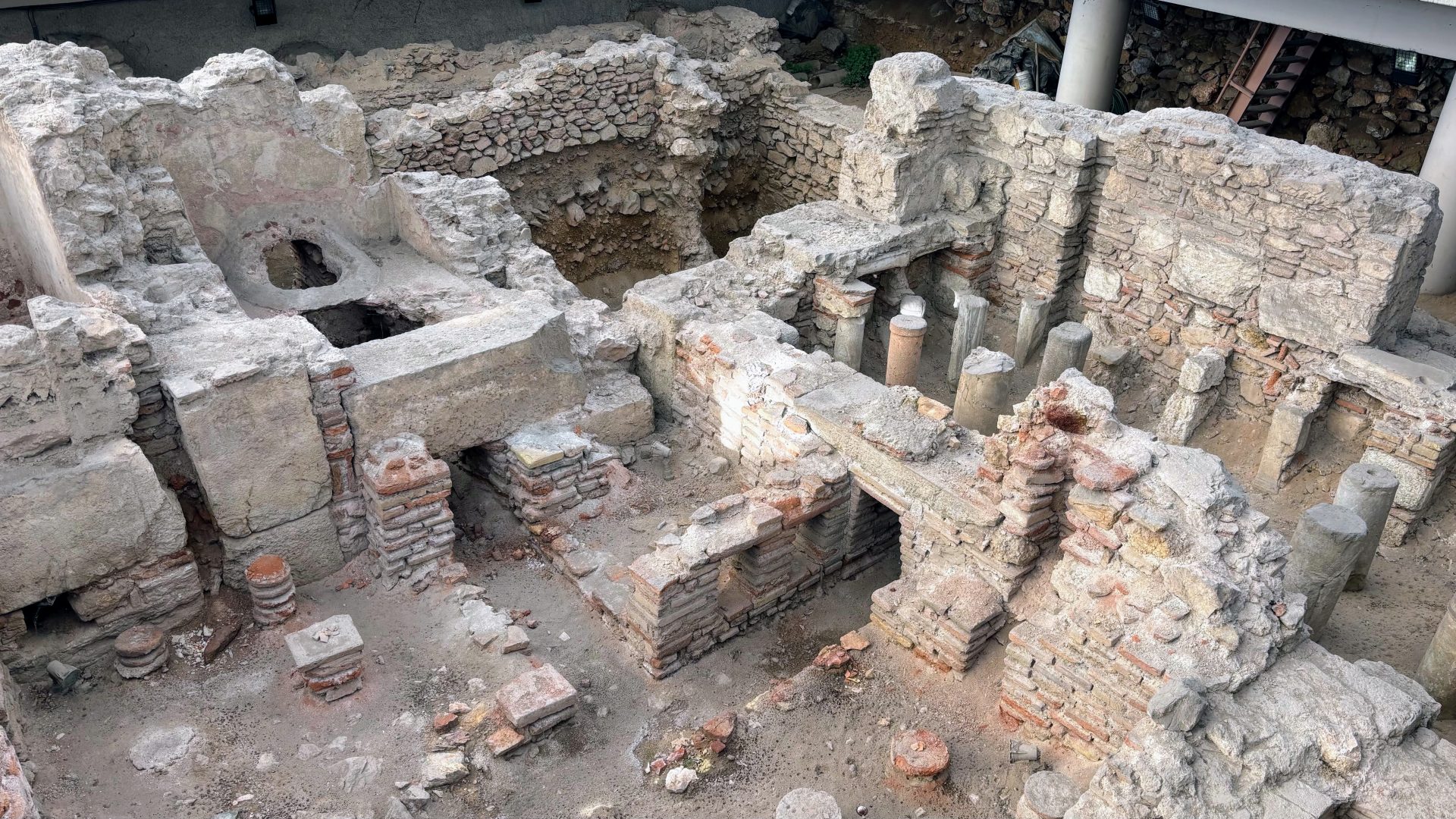Baños Romanos de Atenas, Grecia.