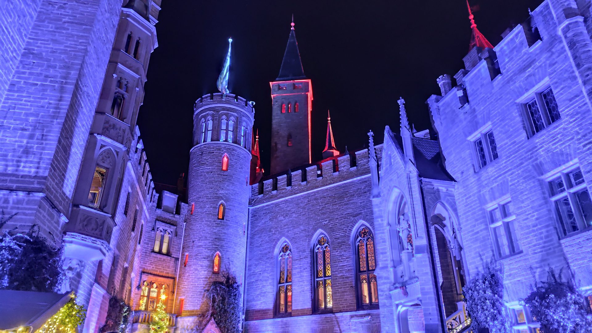 Castillo de Hohenzollern, Baden-Wurtemberg, Alemania