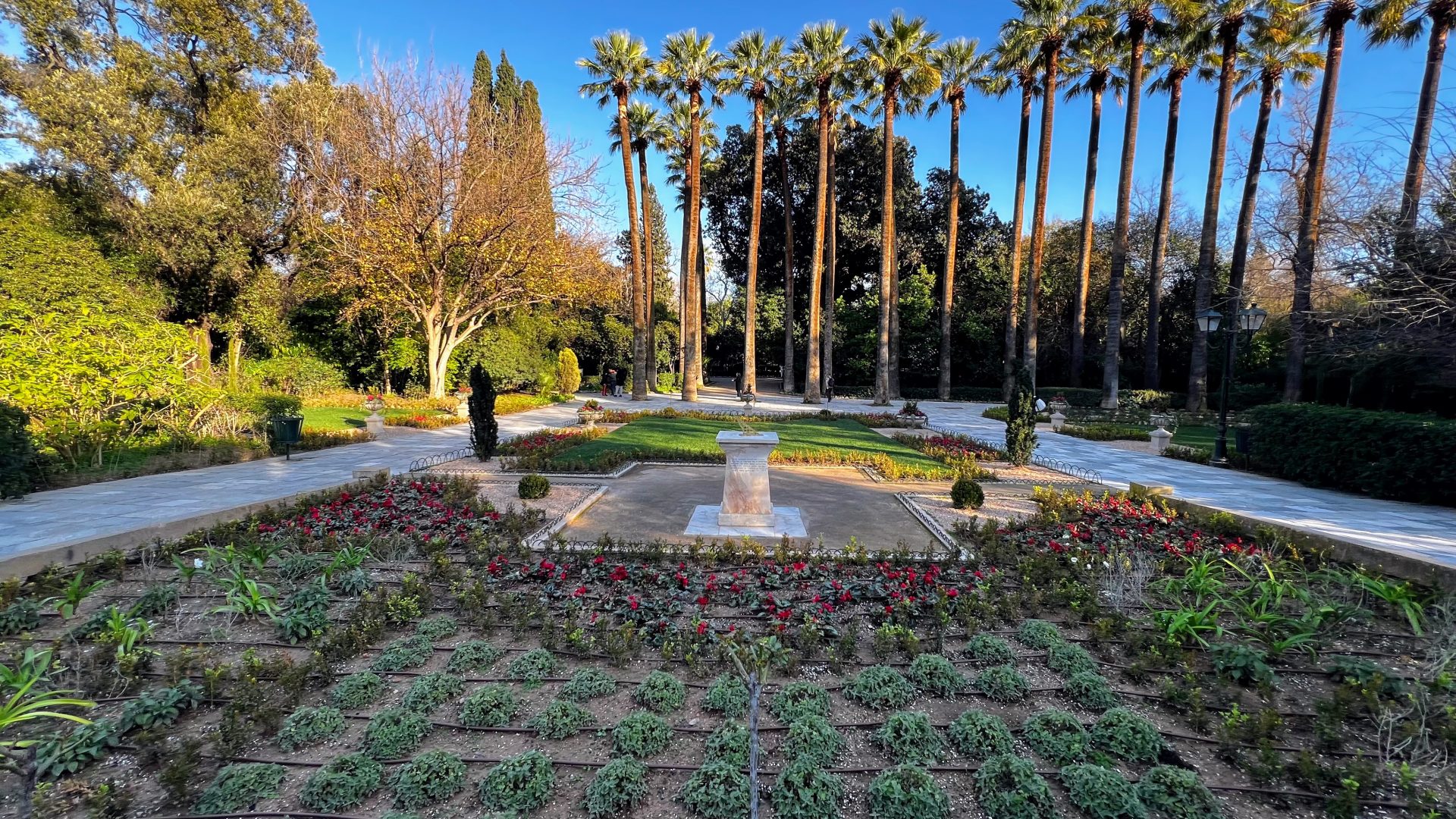 Jardín Nacional de Atenas.
