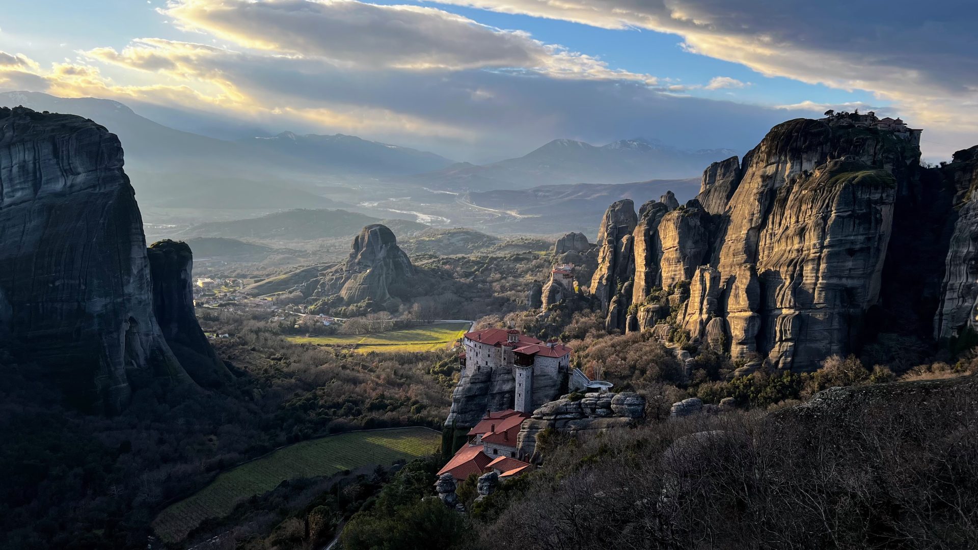Monasterio de Rousseanou, Meteora, Grecia.
