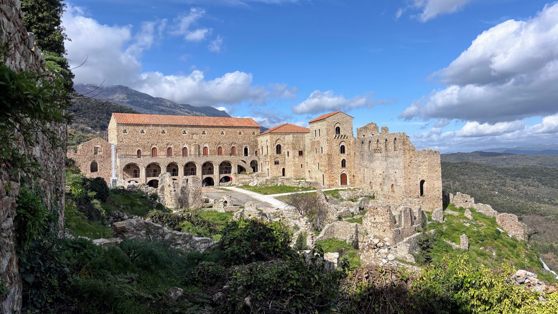 Palacio de Mistrá, Grecia.
