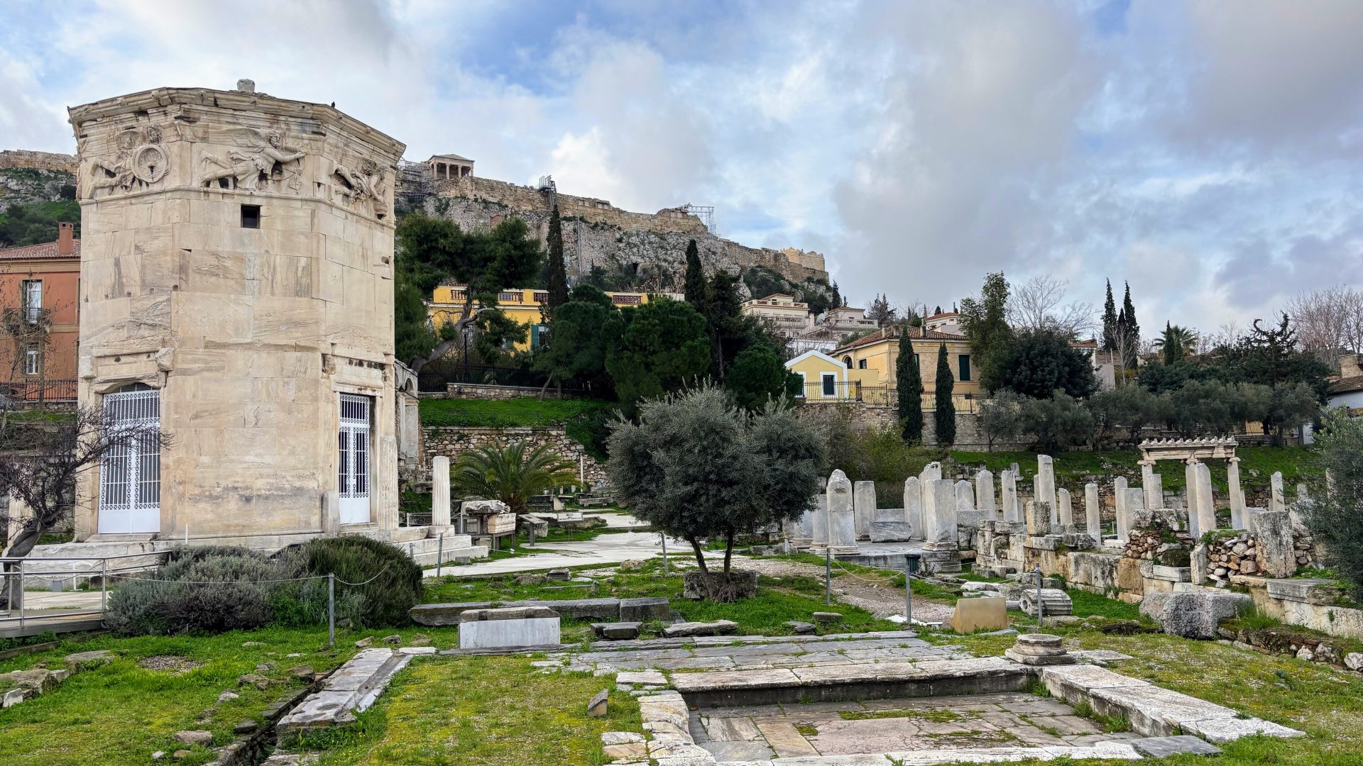 Torre de los vientos, Atenas.
