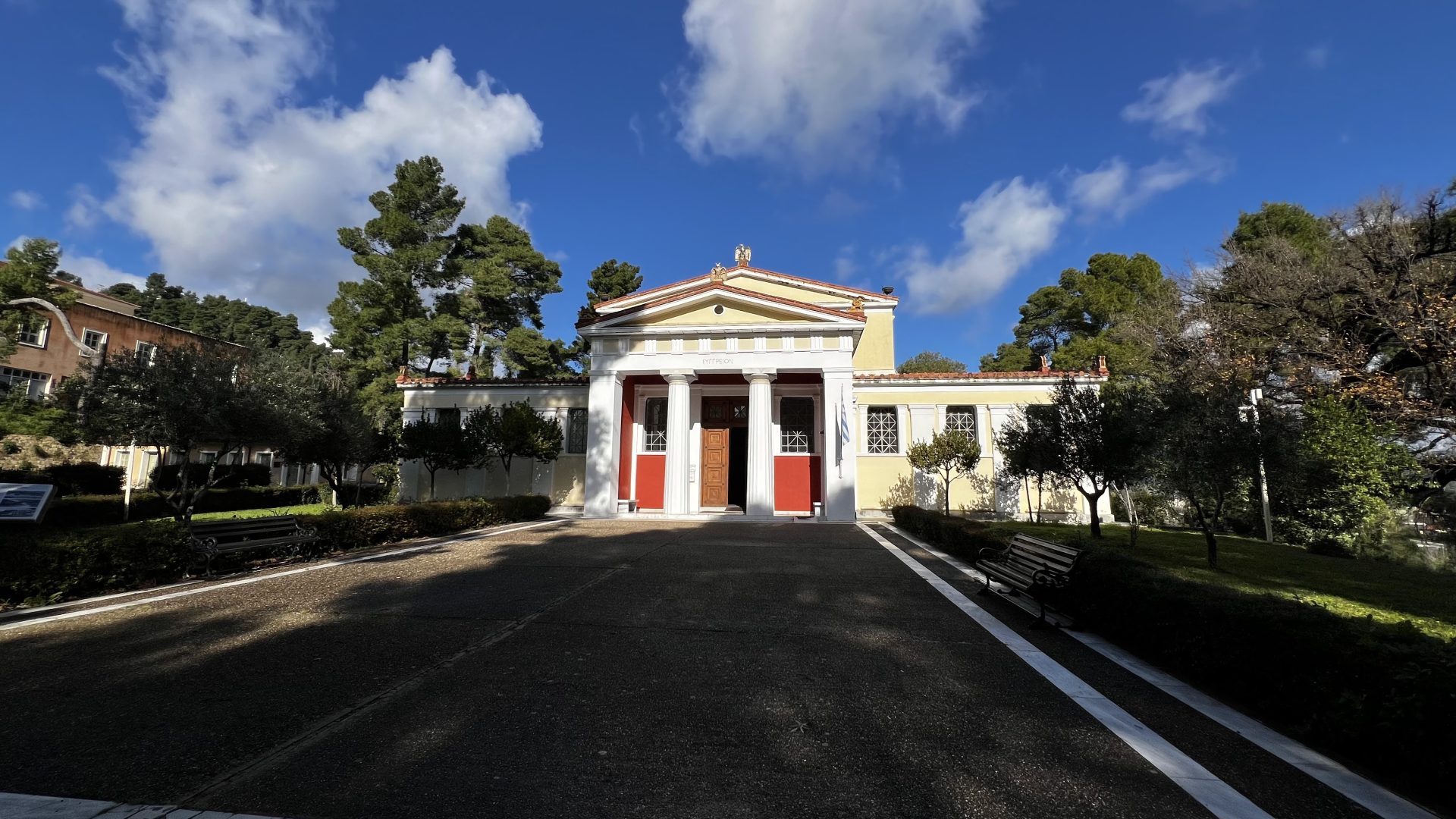 Museo de los Juegos Olímpicos de Olimpia.