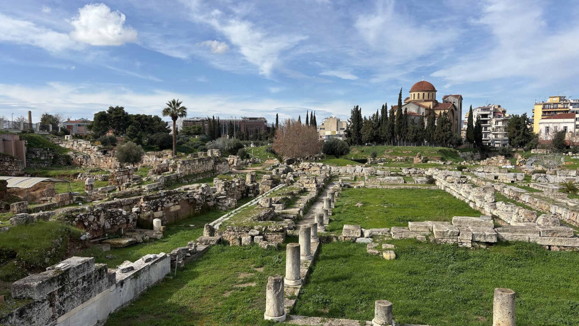 Yacimiento de kerameikos, Atenas.