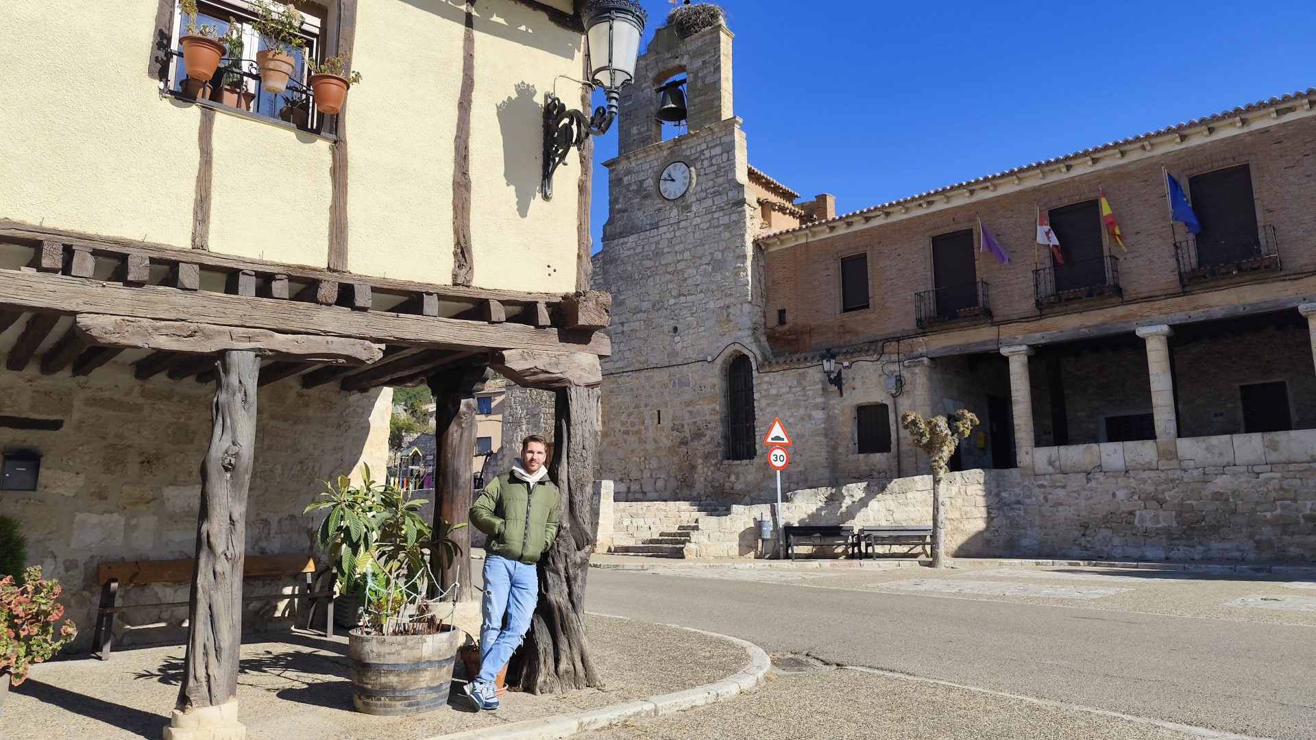 Aarón en Palenzuela, Palencia.