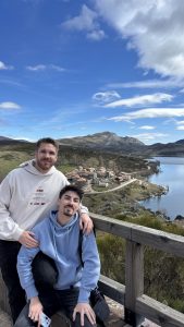 Aarón y Álvaro en la Montaña Palentina.