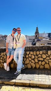 Álvaro y Aarón en Ontinyent.