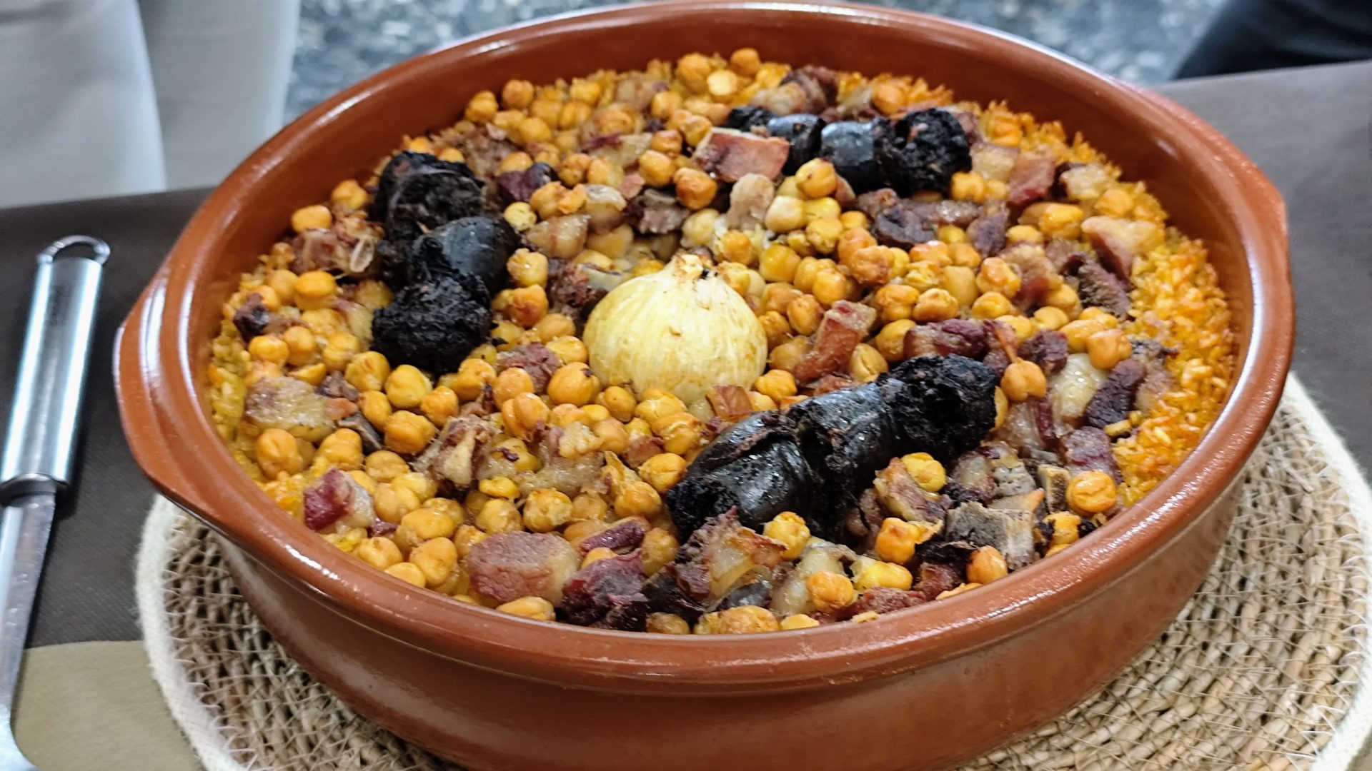 Arroz al forn.