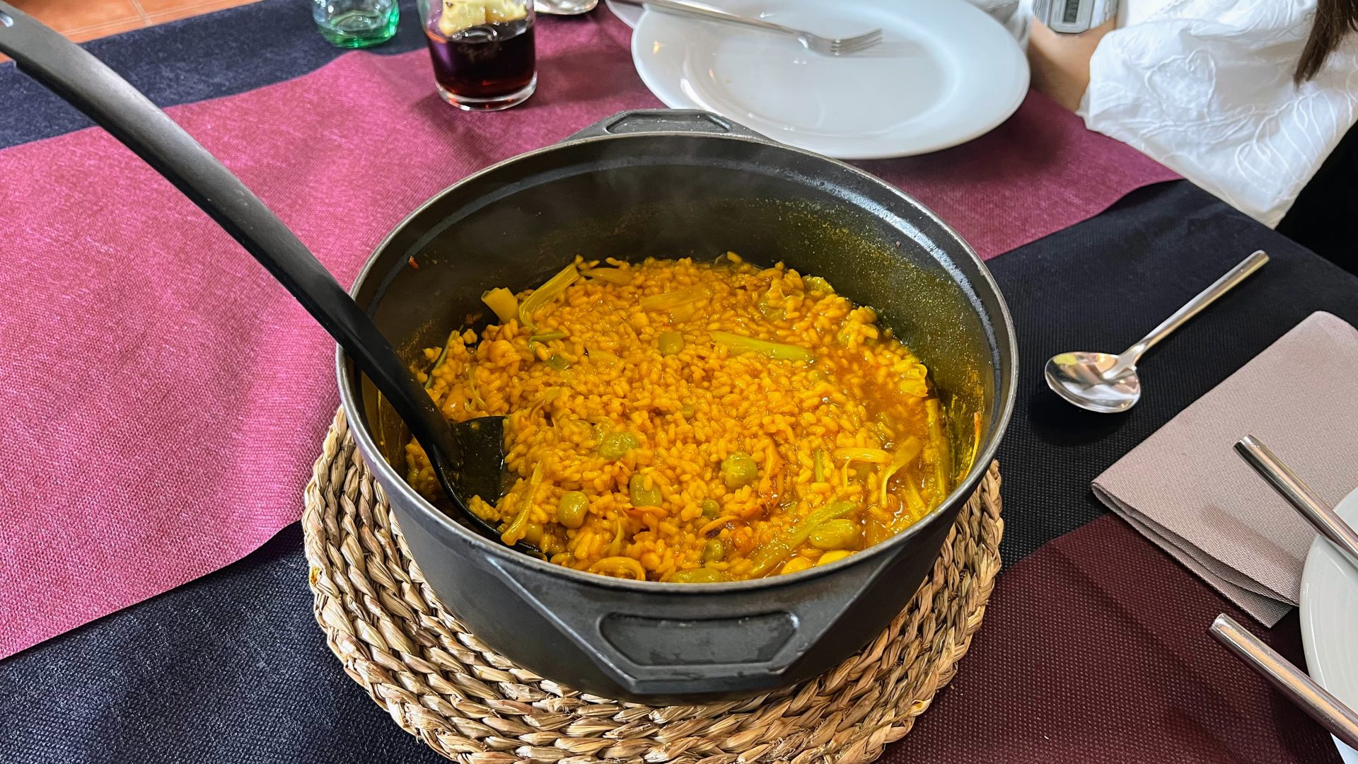 Arroz al Passameret.