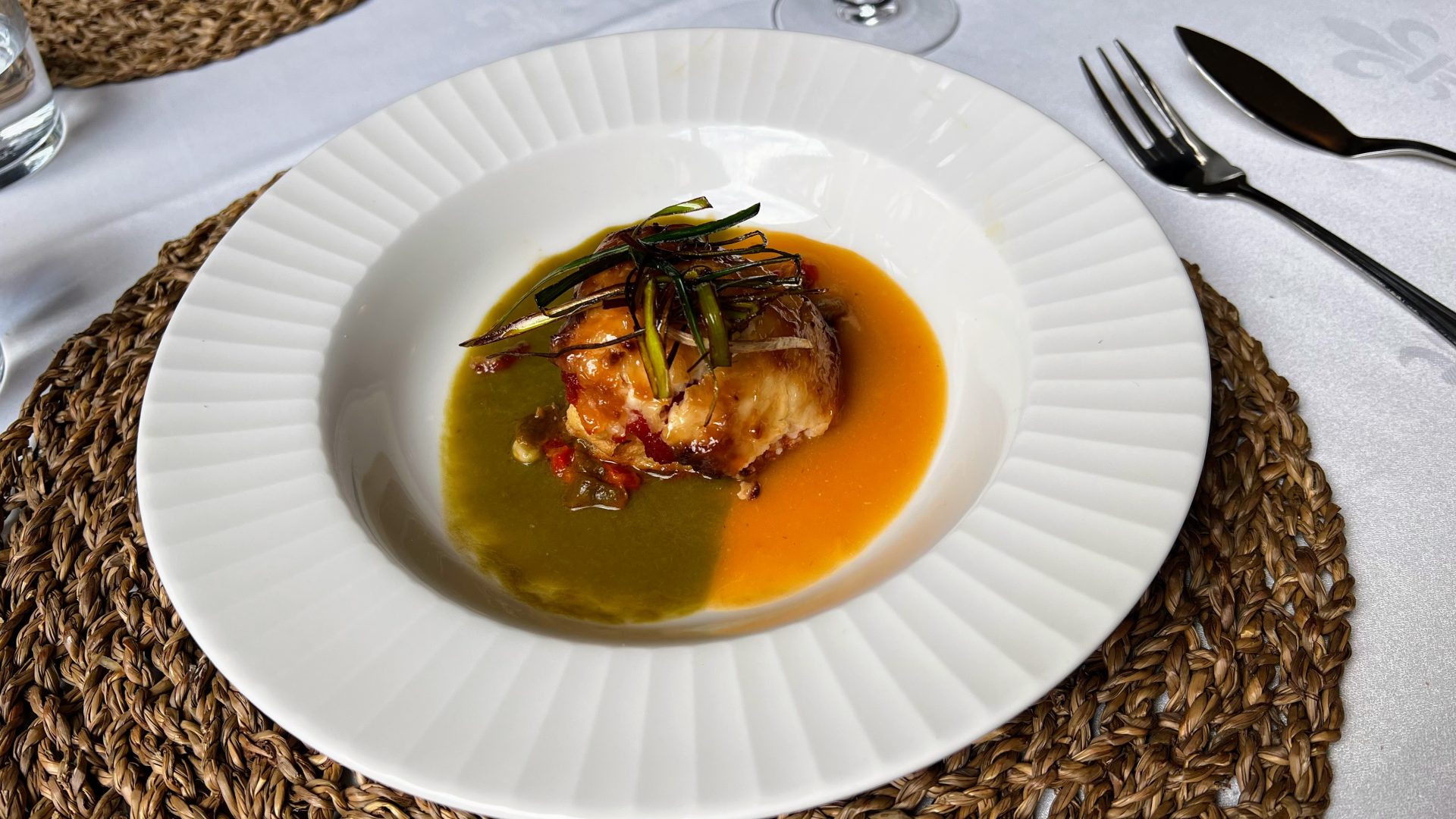 Bacalao al ajo miel.