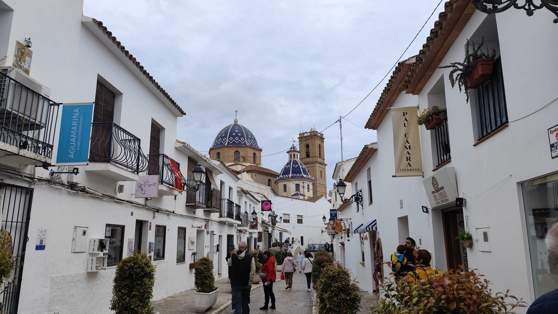 Barrio alto de Altea.