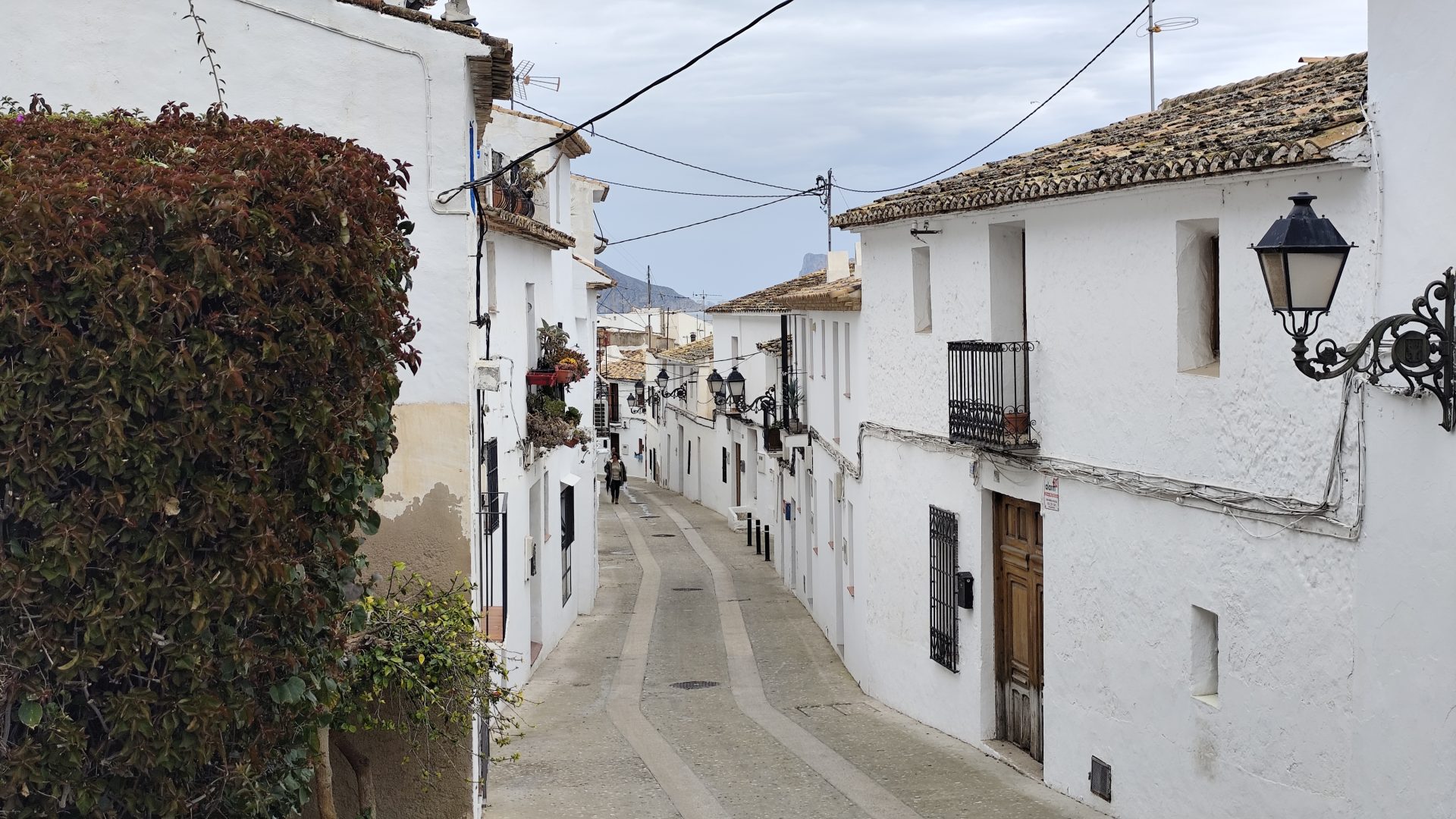 Calles de Altea, Alicante.