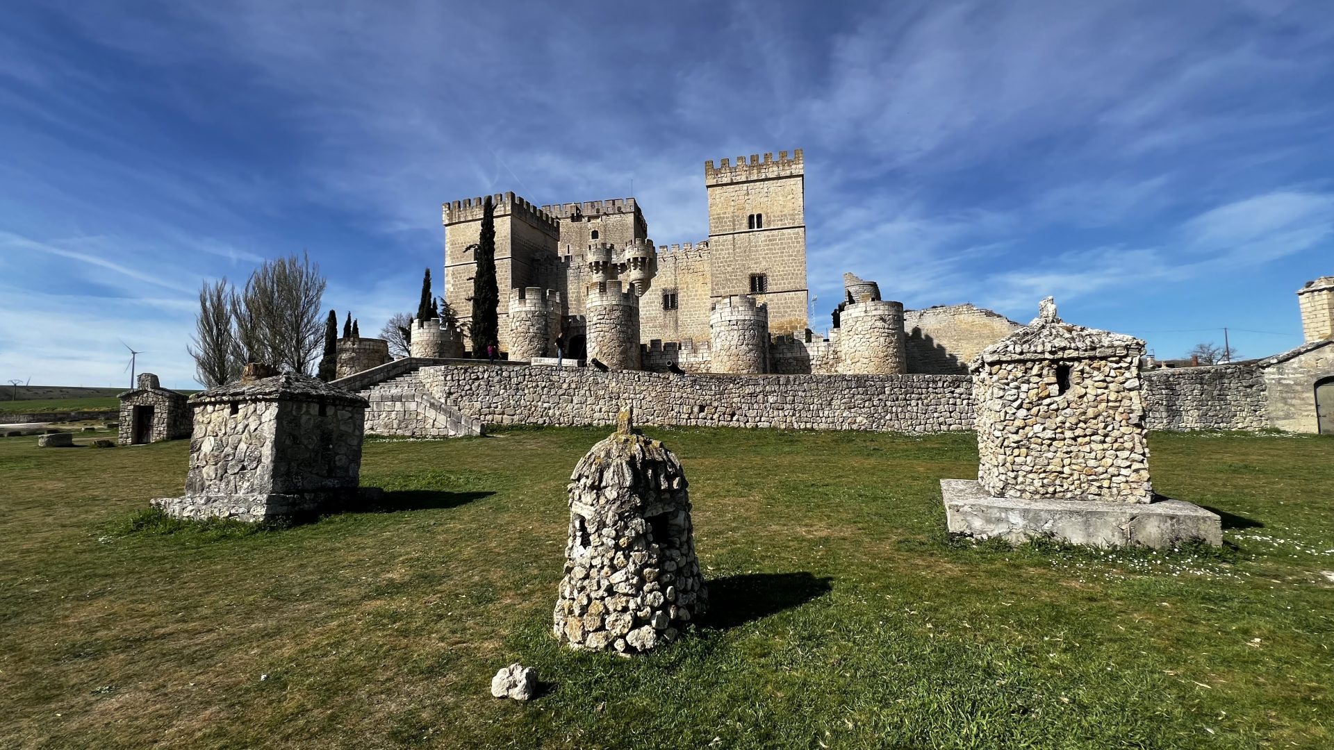 Castillo de Ampudia, Palencia.