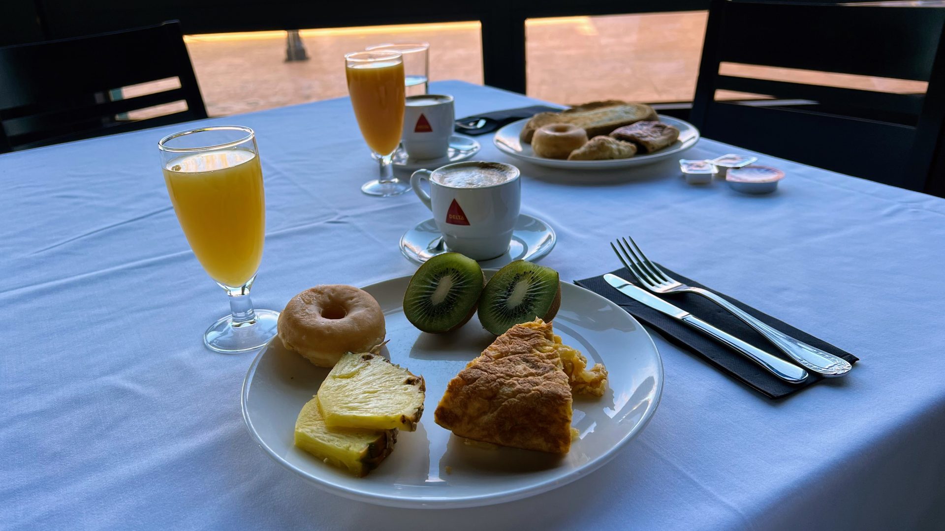 Desayuno en Finca la Estacada.