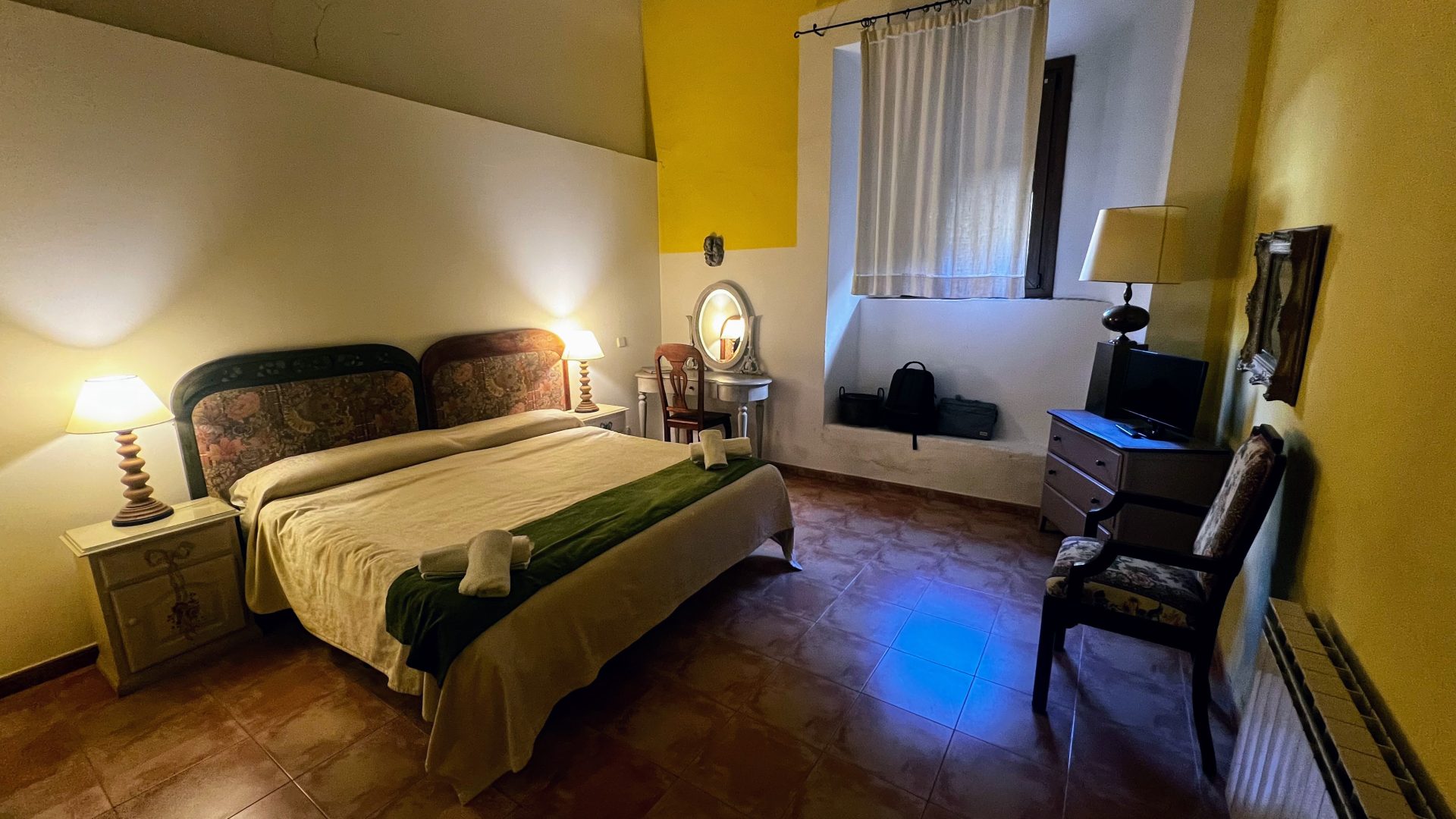 Nuestra habitación en Huete.