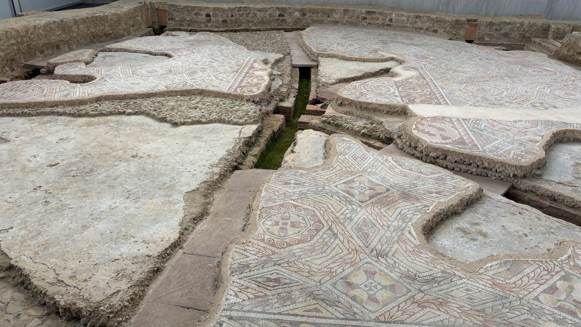 Termas de La Olmeda, Palencia.